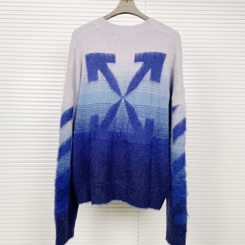 Replica Off-White Sweaters Long Sleeved For Unisex #1242792, $48.00 USD, [ITEM#1242792], Replica Off-White Sweaters outlet from China