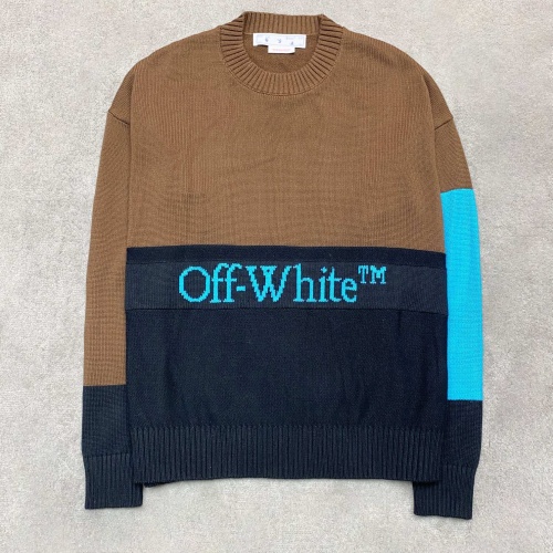 Replica Off-White Sweaters Long Sleeved For Unisex #1242796, $48.00 USD, [ITEM#1242796], Replica Off-White Sweaters outlet from China