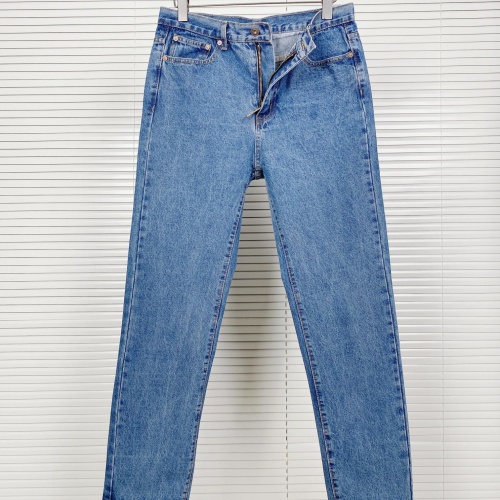 Replica Off-White Jeans For Men #1242820 $48.00 USD for Wholesale