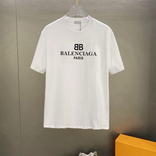 Replica Balenciaga T-Shirts Short Sleeved For Unisex #1242847, $25.00 USD, [ITEM#1242847], Replica Balenciaga T-Shirts outlet from China