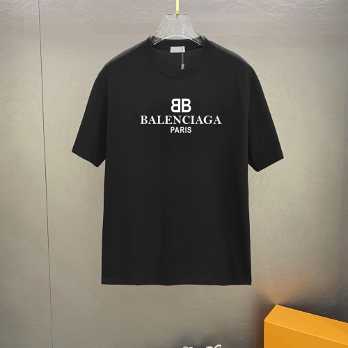 Replica Balenciaga T-Shirts Short Sleeved For Unisex #1242848, $25.00 USD, [ITEM#1242848], Replica Balenciaga T-Shirts outlet from China