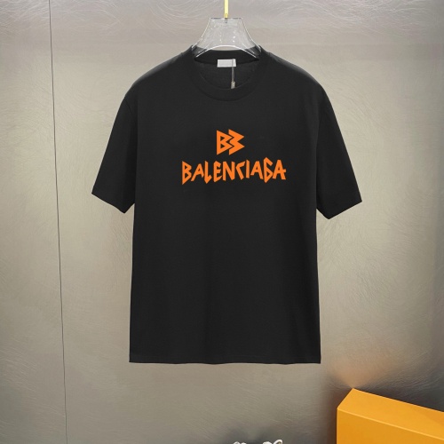 Replica Balenciaga T-Shirts Short Sleeved For Unisex #1242854, $25.00 USD, [ITEM#1242854], Replica Balenciaga T-Shirts outlet from China