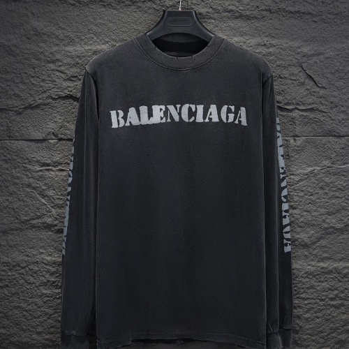 Replica Balenciaga T-Shirts Long Sleeved For Unisex #1242900, $45.00 USD, [ITEM#1242900], Replica Balenciaga T-Shirts outlet from China