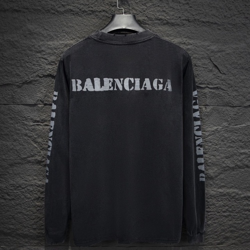 Replica Balenciaga T-Shirts Long Sleeved For Unisex #1242900 $45.00 USD for Wholesale