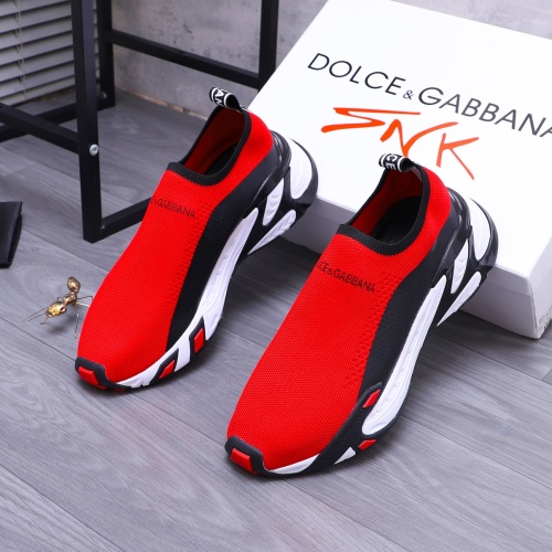 Replica Dolce & Gabbana D&G Casual Shoes For Men #1243013 $80.00 USD for Wholesale