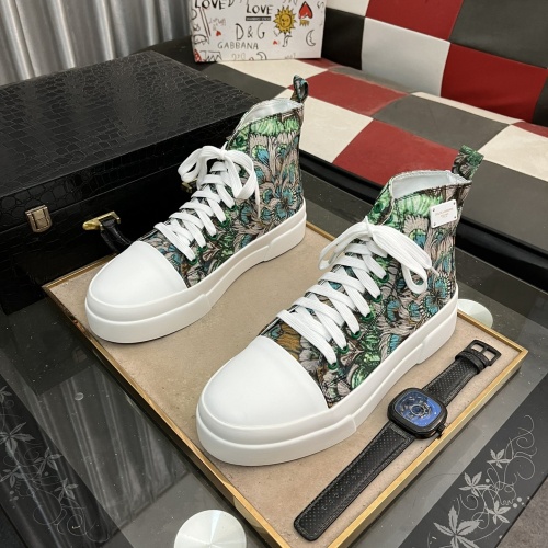 Replica Dolce &amp; Gabbana D&amp;G High Top Shoes For Men #1243028, $80.00 USD, [ITEM#1243028], Replica Dolce &amp; Gabbana D&amp;G High Top Shoes outlet from China