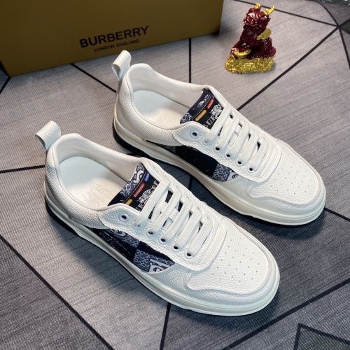 Replica Burberry Casual Shoes For Men #1243159 $76.00 USD for Wholesale