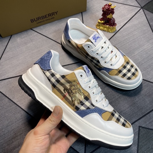 Replica Burberry Casual Shoes For Men #1243161 $76.00 USD for Wholesale