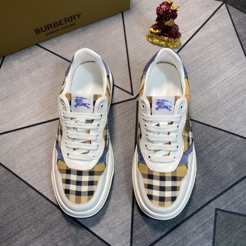 Replica Burberry Casual Shoes For Men #1243161 $76.00 USD for Wholesale