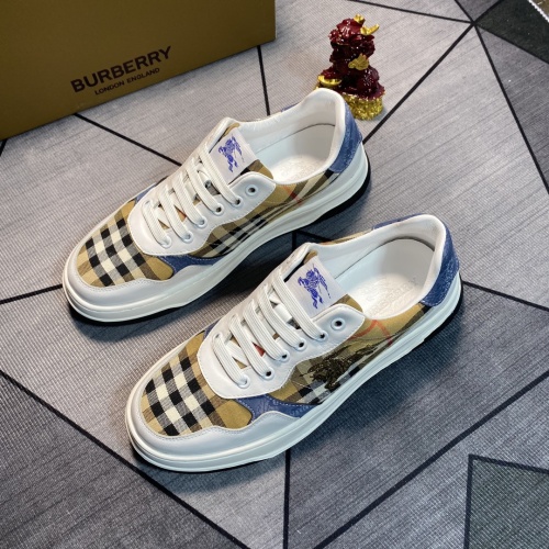 Replica Burberry Casual Shoes For Men #1243161 $76.00 USD for Wholesale