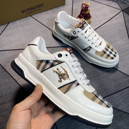 Replica Burberry Casual Shoes For Men #1243163 $76.00 USD for Wholesale