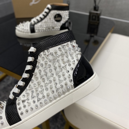 Replica Christian Louboutin High Top Shoes For Men #1243179 $96.00 USD for Wholesale