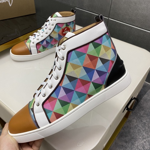 Replica Christian Louboutin High Top Shoes For Men #1243189 $96.00 USD for Wholesale