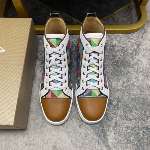 Replica Christian Louboutin High Top Shoes For Women #1243190 $96.00 USD for Wholesale