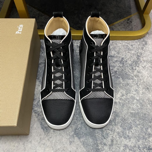 Replica Christian Louboutin High Top Shoes For Men #1243191 $96.00 USD for Wholesale