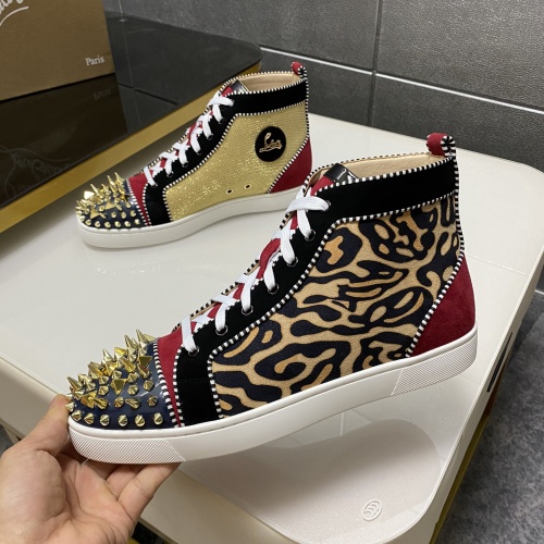 Replica Christian Louboutin High Top Shoes For Women #1243194 $98.00 USD for Wholesale