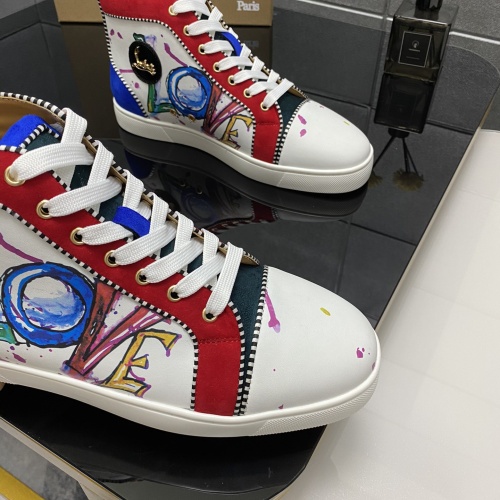 Replica Christian Louboutin High Top Shoes For Women #1243196 $98.00 USD for Wholesale