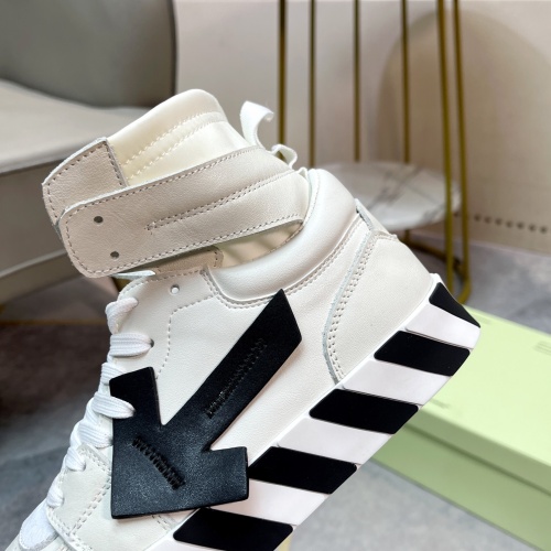 Replica Off-White High Tops Shoes For Men #1243396 $102.00 USD for Wholesale