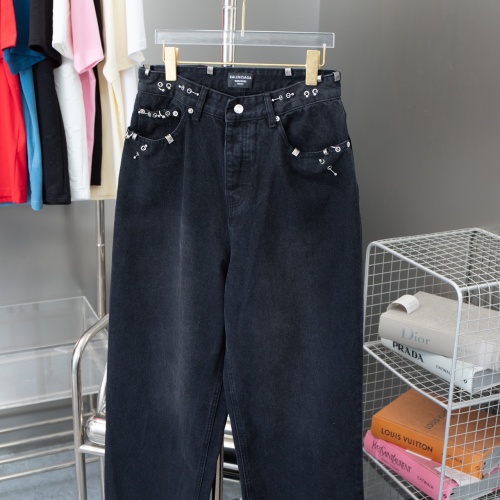 Replica Balenciaga Jeans For Unisex #1243446, $80.00 USD, [ITEM#1243446], Replica Balenciaga Jeans outlet from China