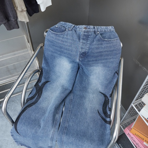 Replica Balenciaga Jeans For Unisex #1243452 $72.00 USD for Wholesale