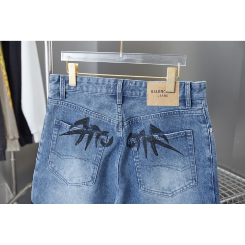 Replica Balenciaga Jeans For Unisex #1243452 $72.00 USD for Wholesale