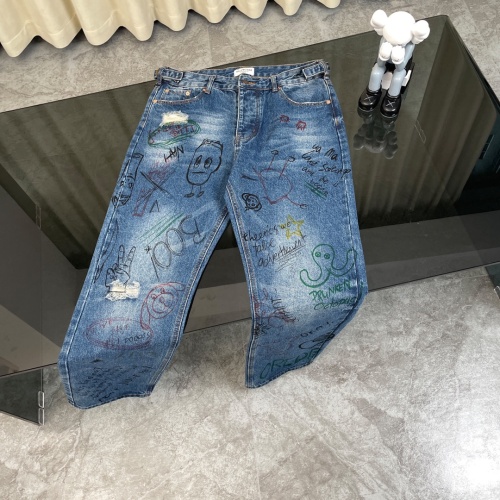 Replica Balenciaga Jeans For Unisex #1243455, $64.00 USD, [ITEM#1243455], Replica Balenciaga Jeans outlet from China