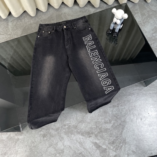 Replica Balenciaga Jeans For Unisex #1243456 $60.00 USD for Wholesale