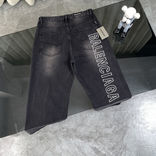 Replica Balenciaga Jeans For Unisex #1243456 $60.00 USD for Wholesale