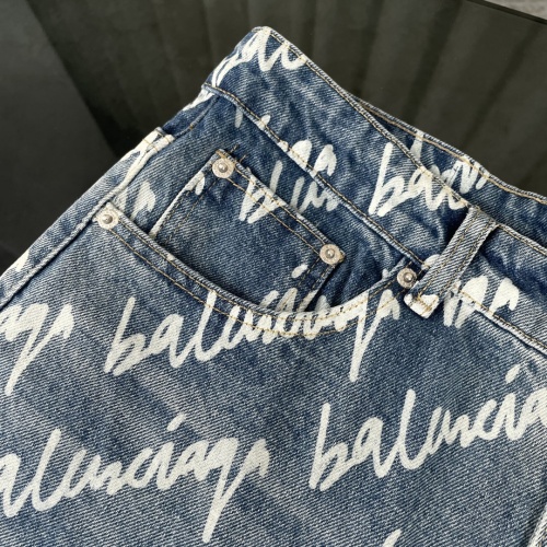 Replica Balenciaga Jeans For Unisex #1243461 $56.00 USD for Wholesale