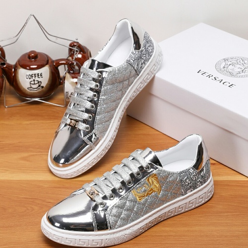 Replica Versace Casual Shoes For Men #1243475 $68.00 USD for Wholesale