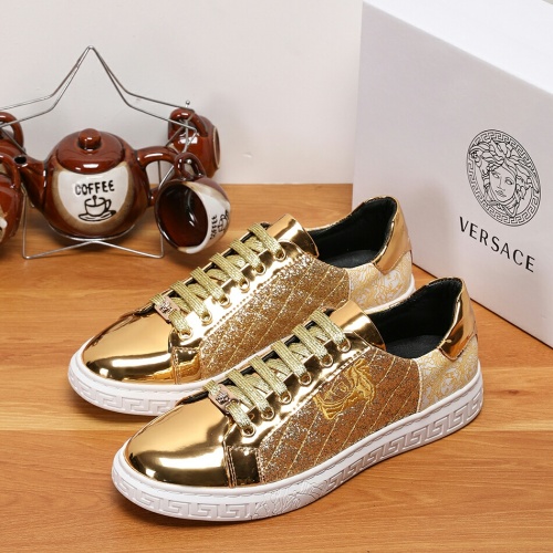 Replica Versace Casual Shoes For Men #1243476, $68.00 USD, [ITEM#1243476], Replica Versace Casual Shoes outlet from China