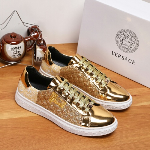 Replica Versace Casual Shoes For Men #1243476 $68.00 USD for Wholesale