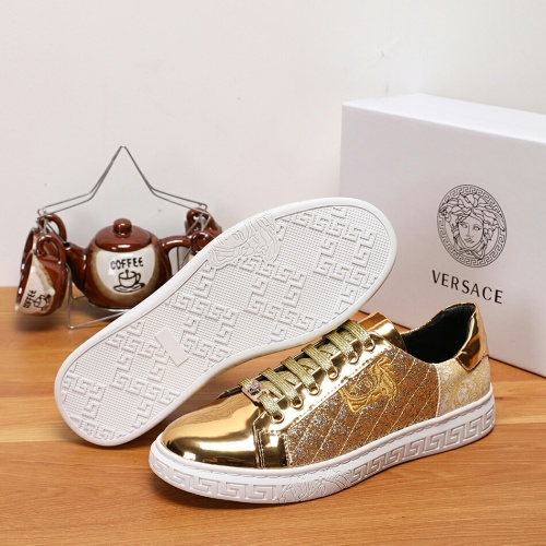 Replica Versace Casual Shoes For Men #1243476 $68.00 USD for Wholesale