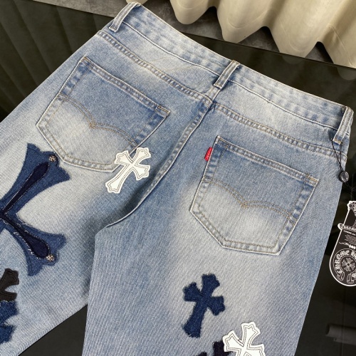 Replica Chrome Hearts Jeans For Unisex #1243525 $72.00 USD for Wholesale