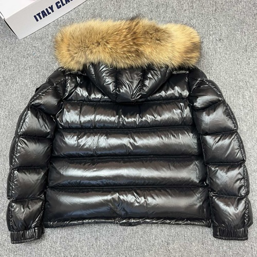 Replica Moncler Down Feather Coat Long Sleeved For Men #1243572 $175.00 USD for Wholesale