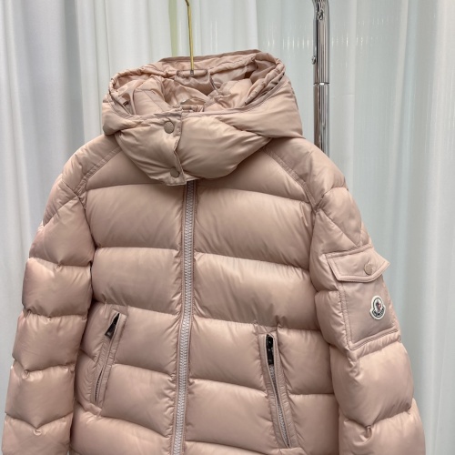 Replica Moncler Down Feather Coat Long Sleeved For Women #1243575 $140.00 USD for Wholesale