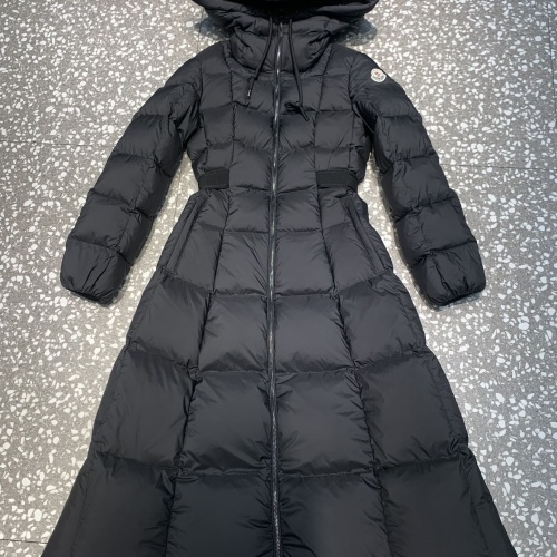 Replica Moncler Down Feather Coat Long Sleeved For Women #1243582 $225.00 USD for Wholesale