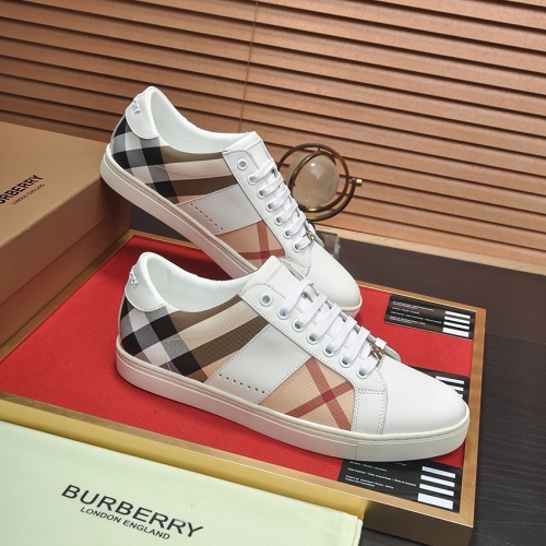 Replica Burberry Casual Shoes For Men #1243589 $88.00 USD for Wholesale