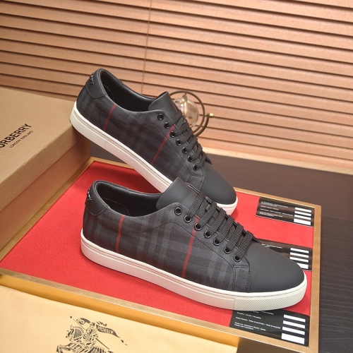 Replica Burberry Casual Shoes For Men #1243614 $88.00 USD for Wholesale