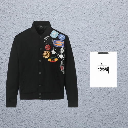 Replica Stussy Jackets Long Sleeved For Unisex #1243715, $80.00 USD, [ITEM#1243715], Replica Stussy Jackets outlet from China