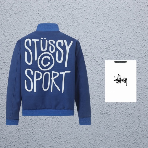 Replica Stussy Jackets Long Sleeved For Unisex #1243718, $80.00 USD, [ITEM#1243718], Replica Stussy Jackets outlet from China