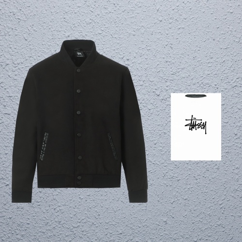 Replica Stussy Jackets Long Sleeved For Unisex #1243719 $80.00 USD for Wholesale