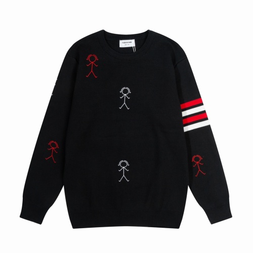 Replica Thom Browne TB Sweaters Long Sleeved For Unisex #1243795, $48.00 USD, [ITEM#1243795], Replica Thom Browne TB Sweaters outlet from China