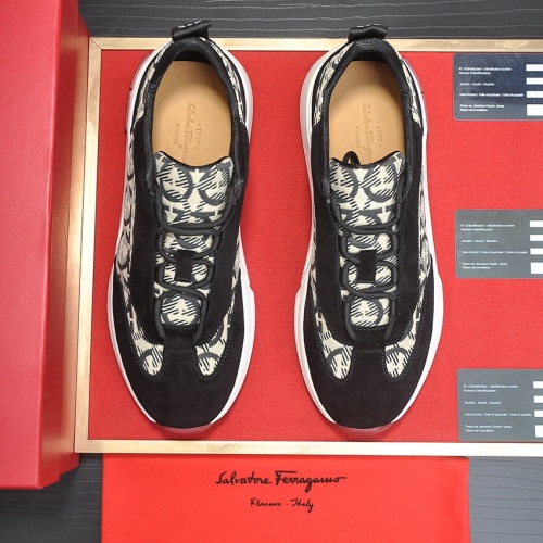 Replica Salvatore Ferragamo Casual Shoes For Men #1243891 $88.00 USD for Wholesale