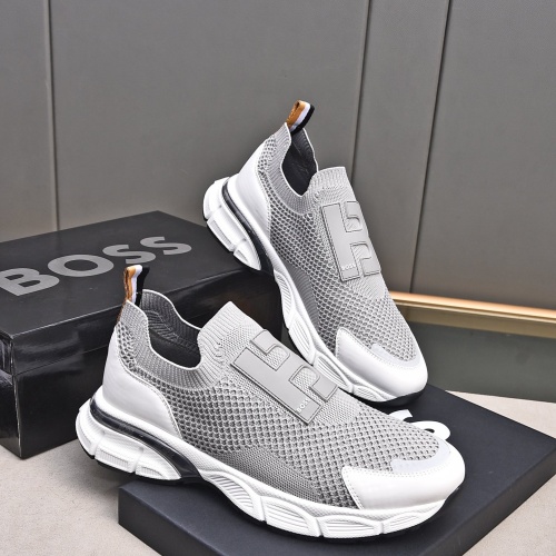 Replica Boss Casual Shoes For Men #1243925 $80.00 USD for Wholesale