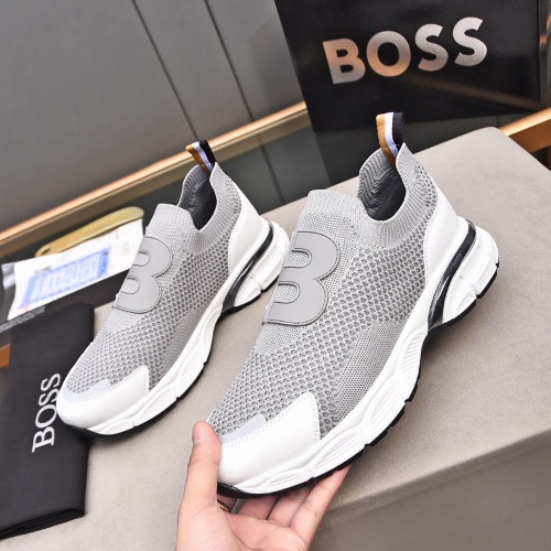 Replica Boss Casual Shoes For Men #1243925 $80.00 USD for Wholesale