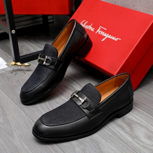 Replica Salvatore Ferragamo Leather Shoes For Men #1243976, $82.00 USD, [ITEM#1243976], Replica Salvatore Ferragamo Leather Shoes outlet from China