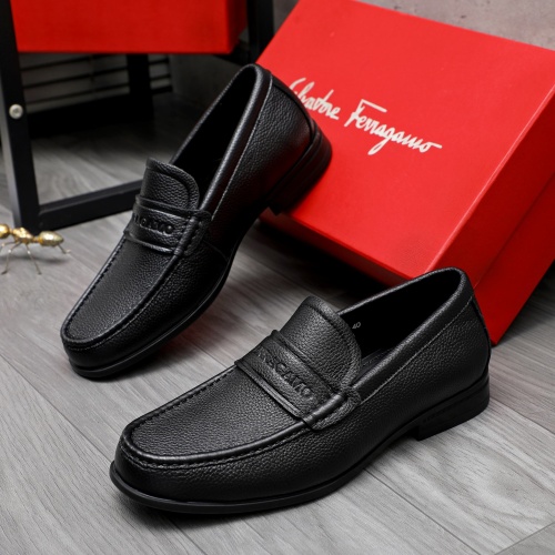 Replica Salvatore Ferragamo Leather Shoes For Men #1244000, $82.00 USD, [ITEM#1244000], Replica Salvatore Ferragamo Leather Shoes outlet from China