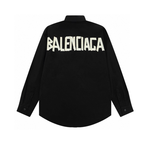 Replica Balenciaga Shirts Long Sleeved For Unisex #1244048, $48.00 USD, [ITEM#1244048], Replica Balenciaga Shirts outlet from China