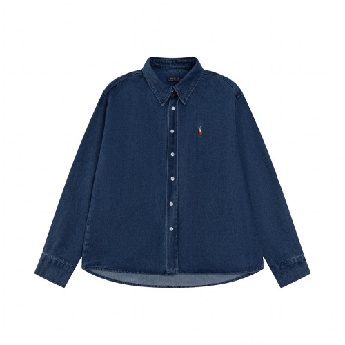 Replica Ralph Lauren Polo Shirts Long Sleeved For Unisex #1244100, $56.00 USD, [ITEM#1244100], Replica Ralph Lauren Polo Shirts outlet from China